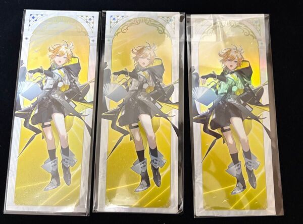 初音ミク 39Culture レーザーチケット 騎士レン 3枚World 魔道士 ミクカル ココラボ