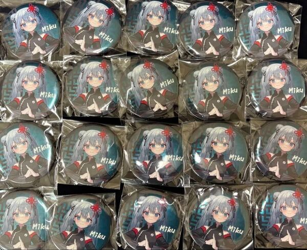 【未使用新品】39culture チャイナ 初音ミク缶バッジ 20点/2024 extraミクカル/ミクカルチャー/ココラボ/夏炉