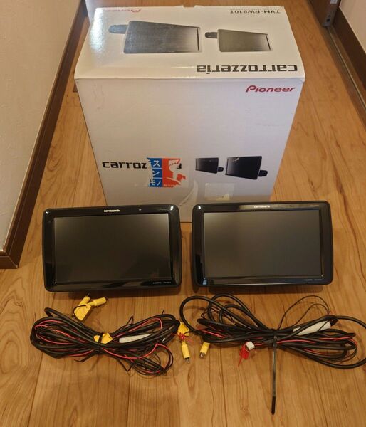 保護フィルム貼付済 TVM-PW910T カロッツェリア ヘッドレスト モニター Carrozzeria TVM-PW930T