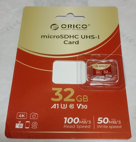ORICO Micro SD メモリー カード 32GB 1個【動作確認済】【2】