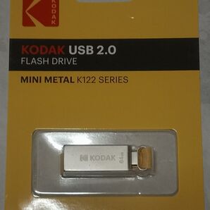 KODAK USB メモリー Flash Drive MINI METAL K122 64GB 1個【ラスト】