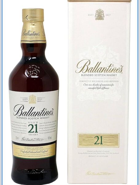 Ballantine's 21年 スコッチウイスキー 700ml 未開封