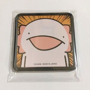 からめる スクエア缶バッジ D ウーパールーパー セガUFO限定 スクエア 缶バッジ バッジ