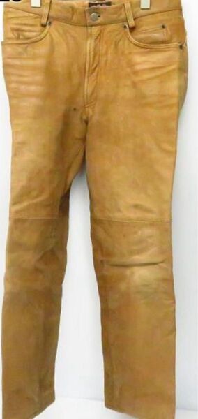size LL NICK ASHLEYニックアシュレイ レザーパンツ ブラウン革