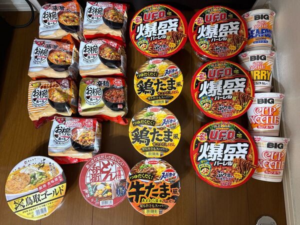 カップ麺 カップラーメン ラーメン カップ焼きそば UFO 爆盛バーレル
