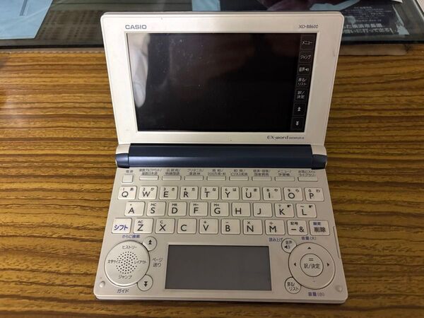 CASIO EX word DATAPLUS 6 XD-B8600 電子辞書140以上のコンテンツこれ1台で調べものは解決!