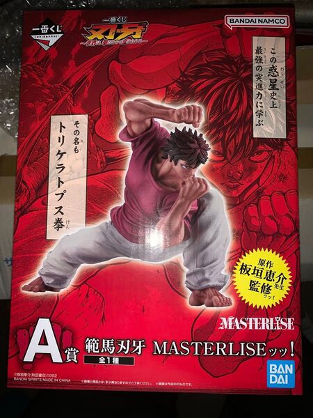 一番くじ 範馬刃牙 MASTERLISEッッ! A賞 フィギュア