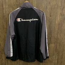 ★Champion チャンピオン★ ナイロンジャケット ブラック XL 美品 ナイロンブルゾン ナイロンジャンパー_画像2