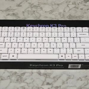 Keychron K3 Pro ロープロファイル メカニカルキーボード 茶軸