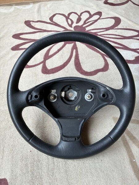 プジョー106S16純正ステアリングホイール ハンドル ステアリング