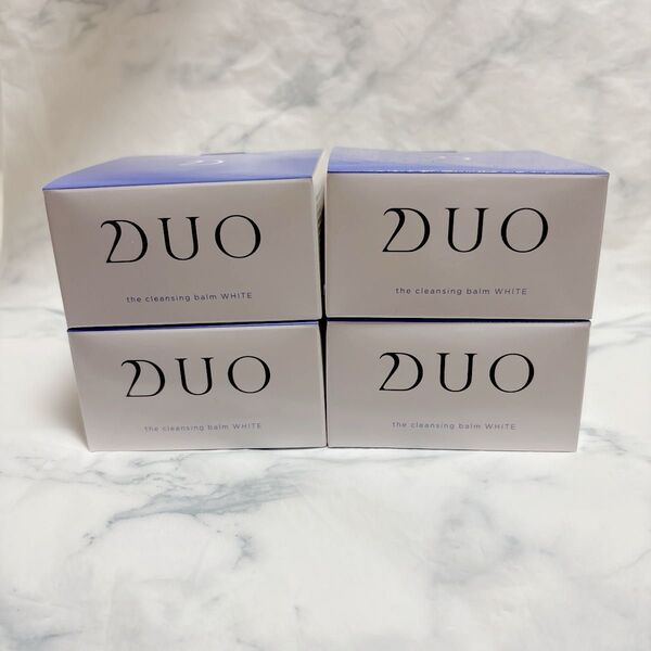 DUO デュオ ザ クレンジングバーム ホワイト 90g 4個セット