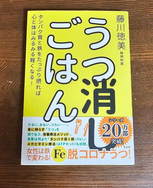 うつ消しごはん うつを薬に頼らず振り払う栄養療法メソッド 藤川徳美