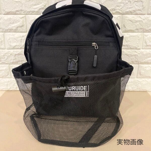 新品 ボールバッグ リュック ボール収納 ブラック 大容量 男女兼用 部活 バスケ スポーツ用 サッカー 通学 シューズ バレー