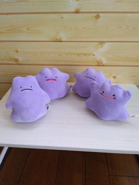 ポケットモンスター ぬいぐるみ メタモン 全4種セット ポケモン