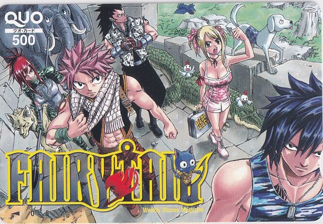 Yahoo!オークション -「fairy tail クオカード」の落札相場