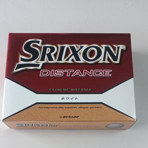 スリクソン DISTANCE (ホワイト) 2015年モデル 1ダース スリクソンゴルフボール DUNLOP ダンロップ ホワイト