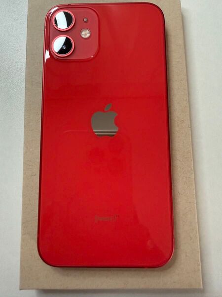 iPhone 12mini レッド 128GB SIMフリー 未使用に近い