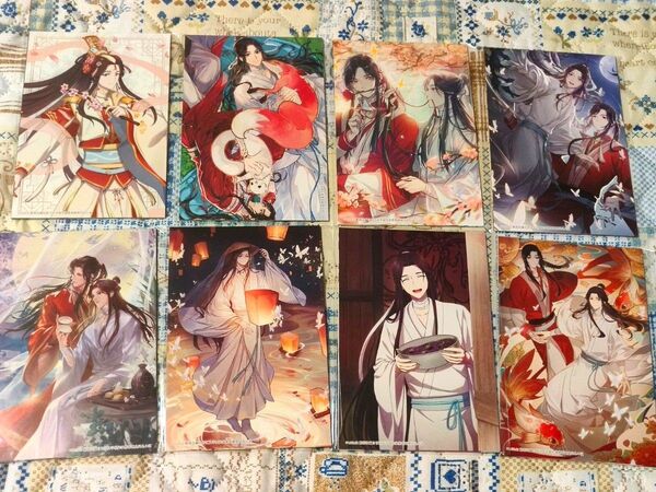 天官賜福 くじ引き堂 イラストカード全8種セット