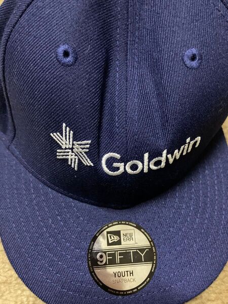 Goldwin NEW ERA コラボ キャップ ネイビー YOUTH SAMPLE 値下げ