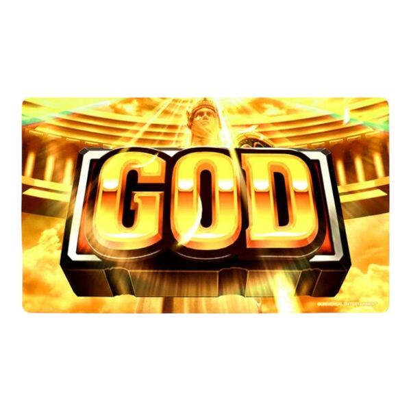 【未開封品】ミリオンゴッド GOD図柄 マルチマット デスクマット ラバーマット パチスロ スロット スマスロ ユニバーサル