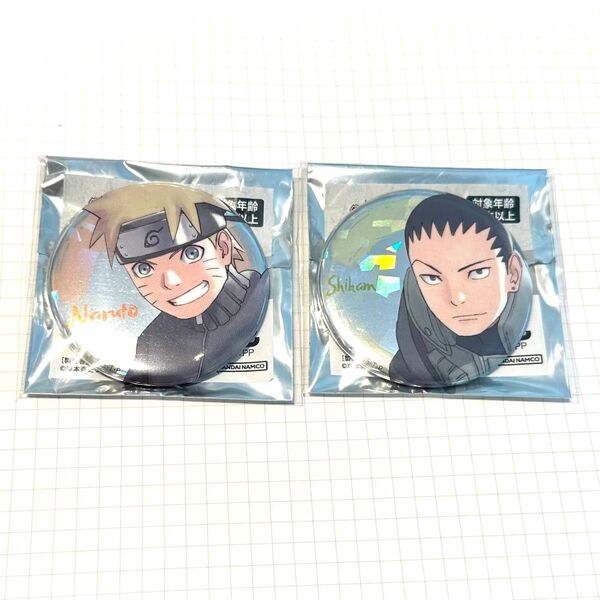 NARUTO ナンジャタウン コレクション缶バッジB うずまきナルト シカマル
