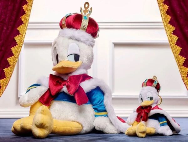 ディズニーストア ドナルド バースデー ぬいぐるみ ぬいぐるみキーチェーン セット