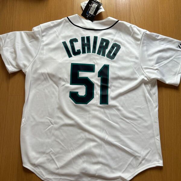 新品未使用 本場アメリカで購入 マリナーズ ICHIRO 51 ユニフォーム シアトルマリナーズ 大リーグ ユニホーム難あり