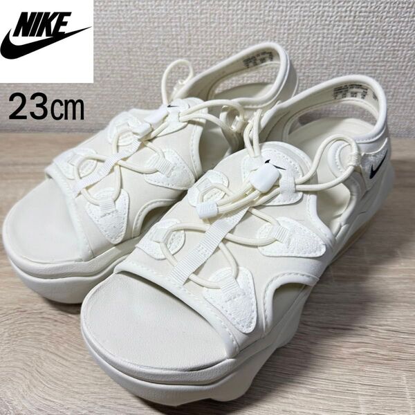 美品 NIKE AIRMAX KOKO SANDAL ナイキ エアマックス ココサンダル スポーツサンダル ホワイト 23cm