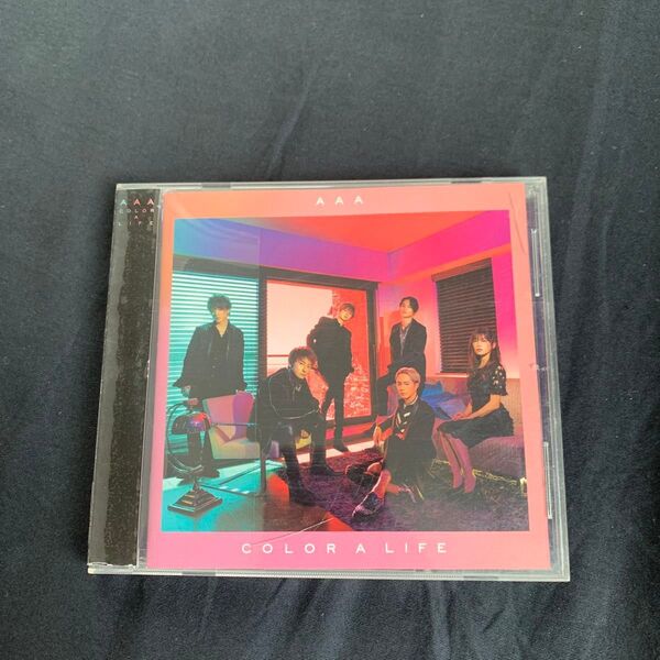AAA COLOR A LIFE アルバム CD レンタル落ち品