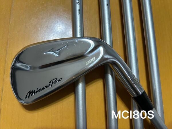 Mizuno Pro ミズノプロ 225 アイアン フジクラMCI 80S 6-P 5本セット