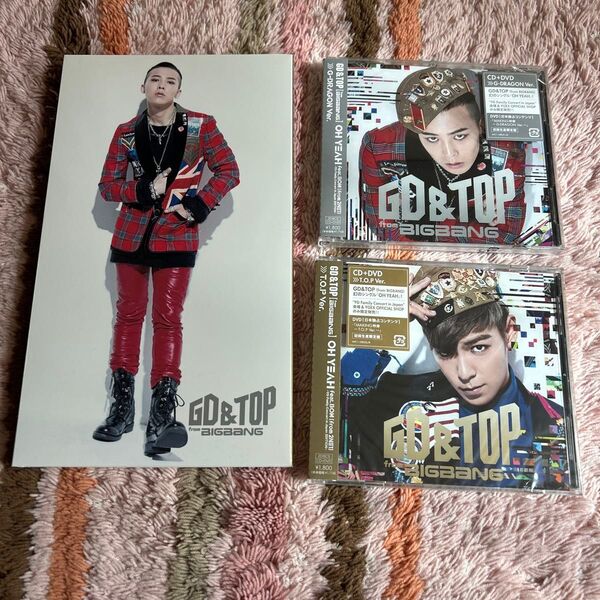 G-DRAGON T.O.P GD&TOP CD DVD BIGBANG