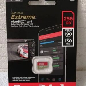 新品 未開封 4K 対応 マイクロsd カード SanDisk 256GB サンディスク microSDXC