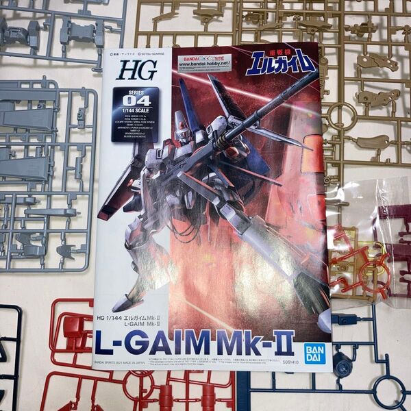 ジャンク HGエルガイム MK-2 ベビーメタル エルガイムマーク2 重戦機 プレミアムバンダイ L-GAIM MK-Ⅱ