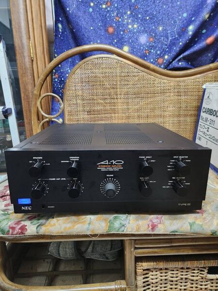 伝説!極上品フルレストア済!完動超美品!NECプリメインアンプA-10TYPEⅢ