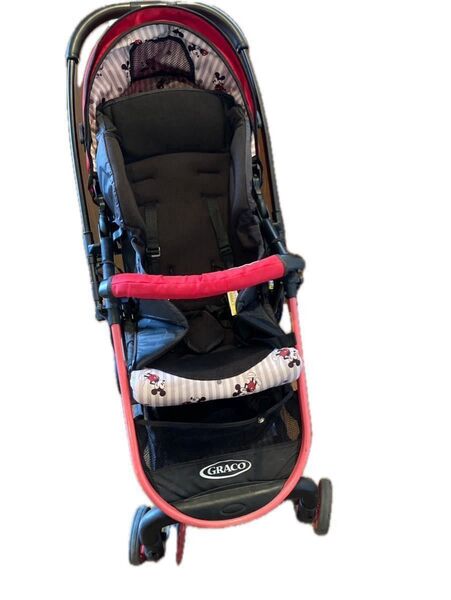 ベビーカー ディズニー ミッキー GRACO A型 シティライトRアップ ミッキーマウス 限定 レア バギー 赤ちゃん ワンタッチ