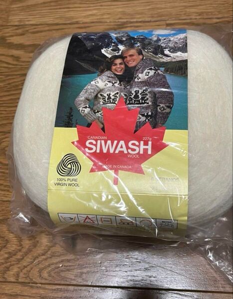 CanadianSIWASH wool毛糸ホワイト