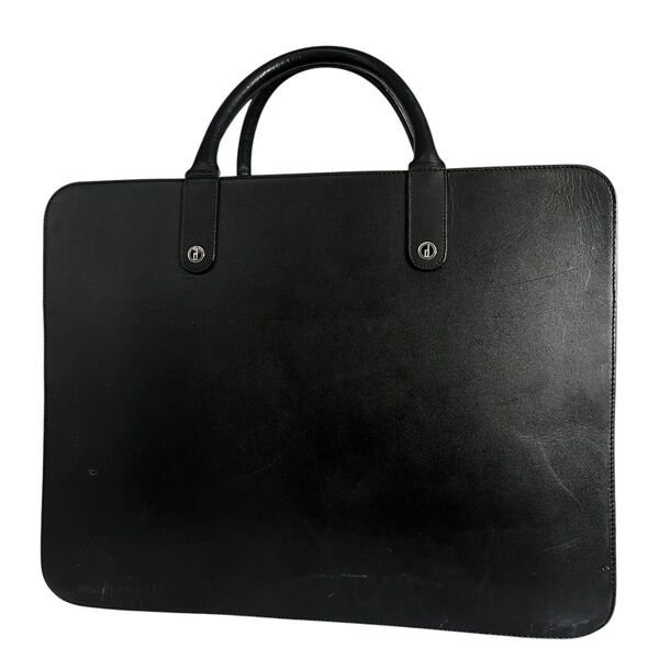 美品 ダンヒル dunhill ビジネスバッグ レザー A4 大容量