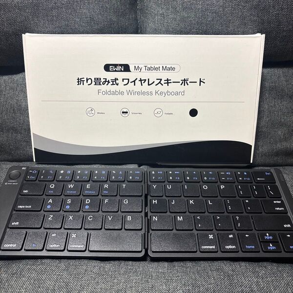 EWIN ワイヤレスキーボード Windows iOS Bluetooth Android