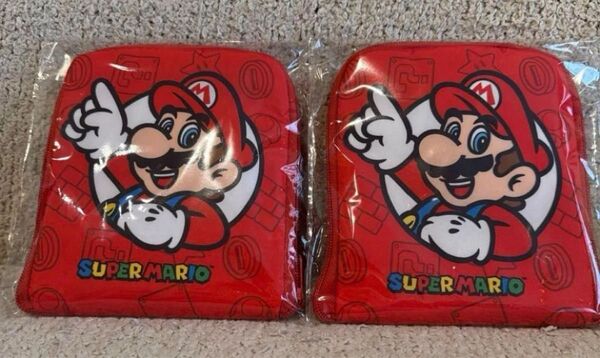 【未開封 2個セット】ジョーシン スーパーマリオ エコバッグ ポケッタブルバッグ