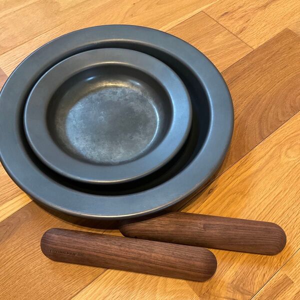 FRYING PAN JIU フライパンジュウ 大 小 木製ハンドル