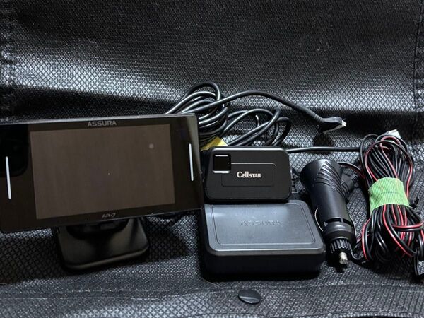 最新版データ更新済み セルスター AR-7 レーザー&レーダー探知機 セパレート 無線LAN搭載 フルマップ