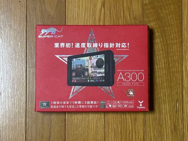 美品 ユピテル A300 レーダー探知機 OBDⅡ対応 タッチパネル 1ボディタイプ