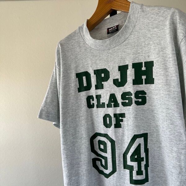 90s USA製 DPJH class of 1994 ビンテージTシャツ メンズ 半袖 Mサイズ【シングルステッチ】