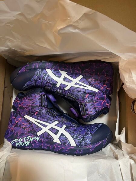 アシックス 安全靴 限定カラー CP304 クラフトマンプライド パープル
