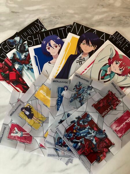 機動戦士ガンダム ジークアクス オリジナルノート クリアシート 各5種フルコンプ セブンイレブン