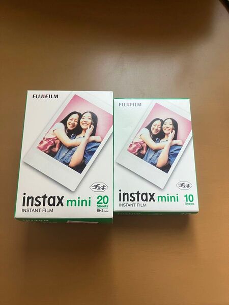 mini instax FUJIFILM チェキ 30枚 INSTAX チェキ用フィルム