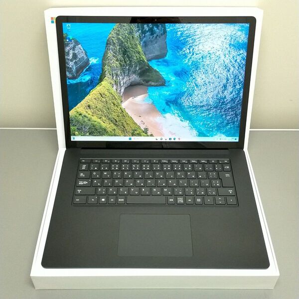 美品 Surface Laptop 4 ブラック (15インチ/Ryzen7/8GB/SSD512GB/Office無) 7966