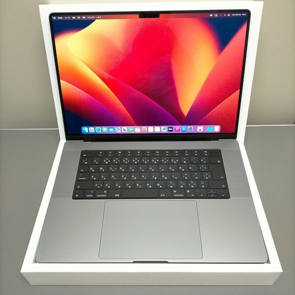 16インチMacBook Pro MK183J/A M1 Pro メモリ16GB SSD512GB スペースグレイ 6863