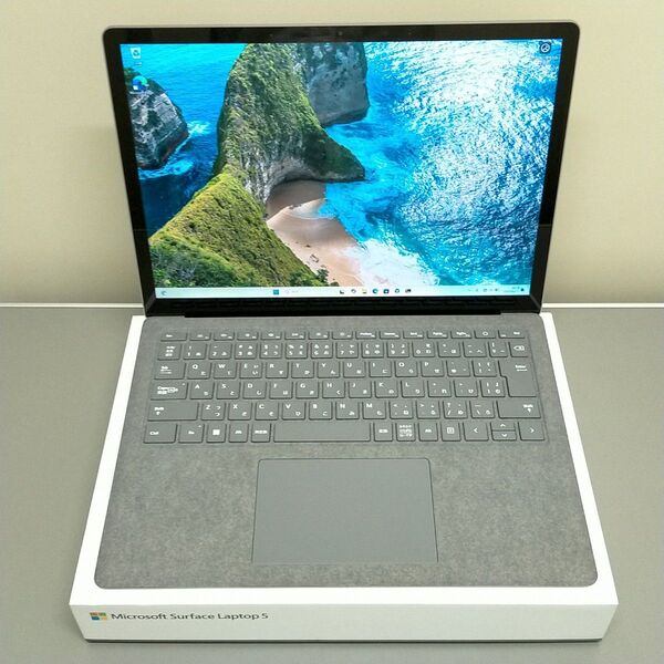 Surface Laptop 5 プラチナ Core i5-1235U/8GB/SSD512GB/OfficeH&B2021