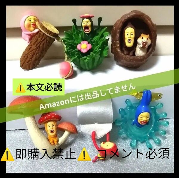 コメント必須★値下げ不可▼こびとづかん 立体マグネット フィギュア カクレモモジリ オオヒレ ベニキノコ モクモドキ 他